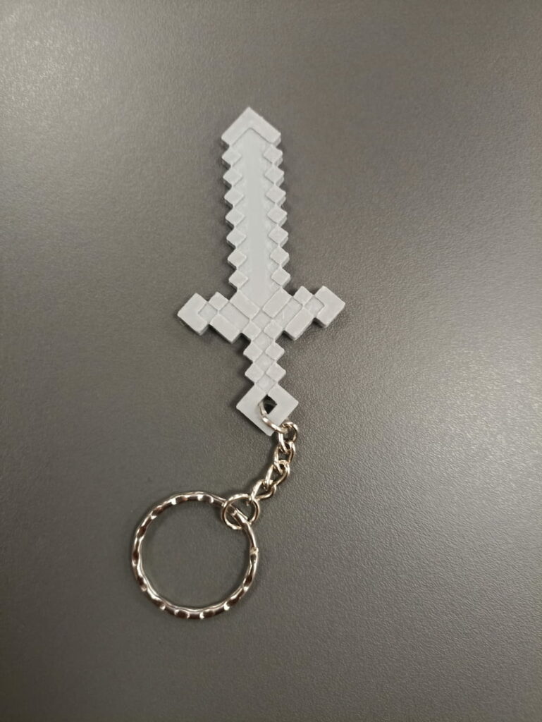 Épée sur un porte clés